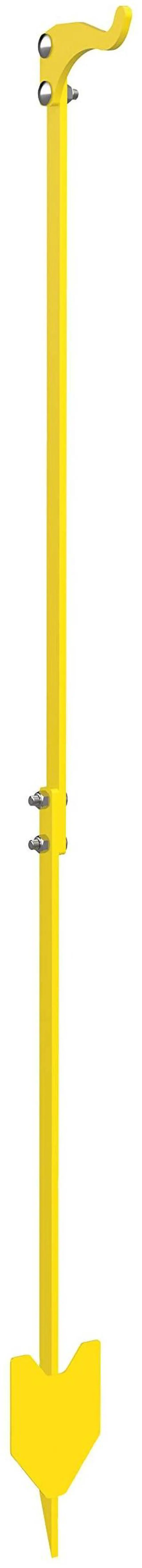 Main image of Target Post and Frame with Ground Stakes, Rifle-Rated Steel, for Target Shooting and Outdoors