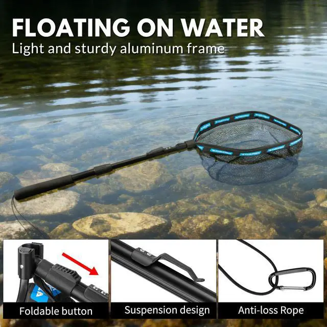 Alt view image 4 of 7 - Telescoping Fishing Rod and Reel Combo with Backpack, Carbon Fiber Travel Fishing Pole Spinning Reel Kit with Fishing Lures, Fishing Tools Kit for Men