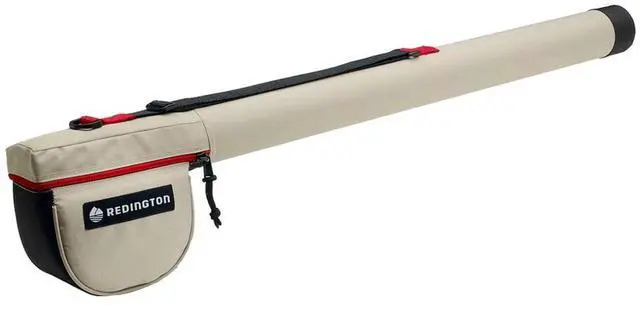 Main image of Fly Rod Travel Case, Plastic Reinforced Caps, Adjustable Shoulder Strap