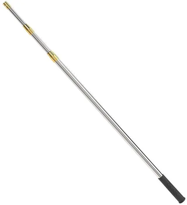 Main image of Retractable Fishing Gaff, 4.8/6.6/7.8/9.4/16.4ft Telescopic Fishing Gaff with 8mm Screw, Capable for Fish Gig Spear Harpoon Hook, Ice and Saltwater Fishing Gaff Pole for Hunting Fish Frog Mole