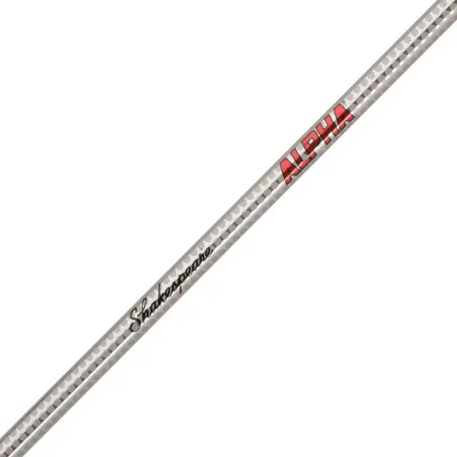Alt view image 3 of 3 - Alpha Medium 6' Low Profile Fishing Rod and Bait Cast Reel Combo (2 Piece),Black, White