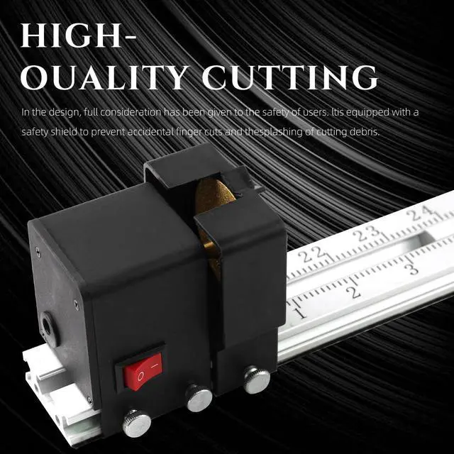 Alt view image 4 of 6 - Electric Arrow Saw Adjustable Arrow Cutter Length Precision Arrow Cutter Carbon Arrow Kit, No Installation Required, Ready To Use Professional Arrow Saw Upon Receipt