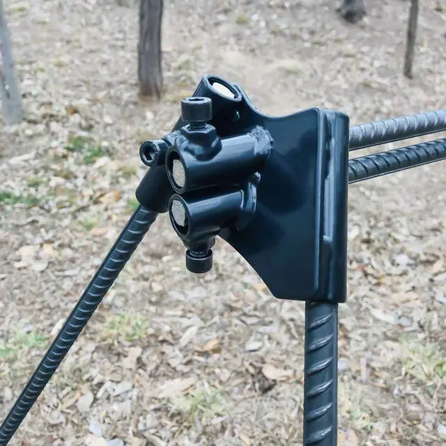 Alt view image 6 of 7 - Rebar Target Stand Mounting Kit - for AR500 Steel Shooting Targets Hanging Complete Set