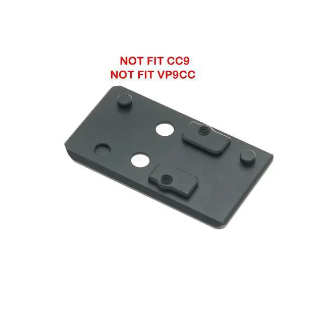 Alt view image 2 of 2 - Optic Adapter Plate for HK VP9 OR Compatible with Trijicon RMR RMR HD SRO & Holosun 407C 507C 508T and Osight C/XR HK-VP9-RMR