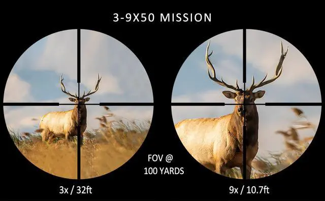 Alt view image 5 of 7 - Rifle Scope for Hunting and Shooting, 3-9x40/3-9x50/4-12x44/1-4x24 Standard Crosshair/Fiber Illuminated Reticle, SFP Riflescope Durable, Dust-Proof, Shockproof,Waterproof, Fogproof