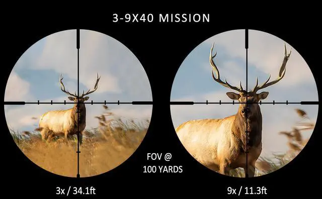 Alt view image 5 of 7 - Rifle Scope for Hunting and Shooting, 3-9x40/3-9x50/4-12x44/1-4x24 Standard Crosshair/Fiber Illuminated Reticle, SFP Riflescope Durable, Dust-Proof, Shockproof,Waterproof, Fogproof