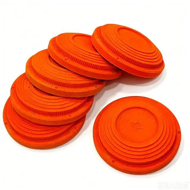 Main image of Clay Pigeons, 108-Pack, 108mm Standard Trap and Skeet Clay Targets | Biodegradable Eco-Friendly Shattering Disc High-Visibility Orange Targets for Skeet & Trap Shooting