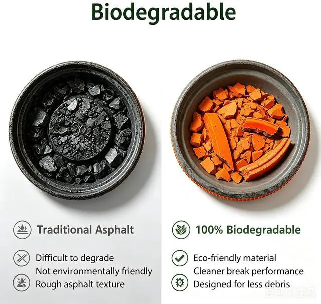 Alt view image 4 of 6 - Clay Pigeons, 108-Pack, 108mm Standard Trap and Skeet Clay Targets | Biodegradable Eco-Friendly Shattering Disc High-Visibility Orange Targets for Skeet & Trap Shooting