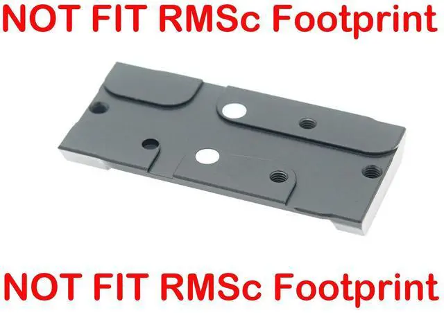 Alt view image 2 of 3 - Adapter Plate Compatible with CZ P10 Optic Ready and Holosun 407K/507K/EPS Carry/EPS/RomeoZero CZ-P10-04