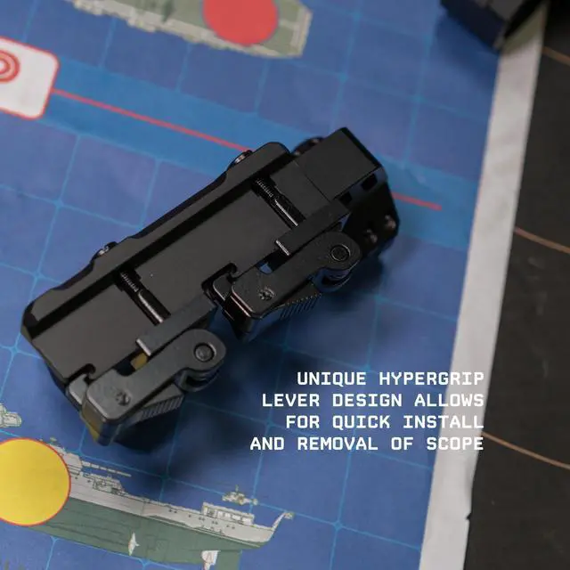 Alt view image 6 of 7 - Deadlock Pro Scope Mount with Hypergrip Quick Detach