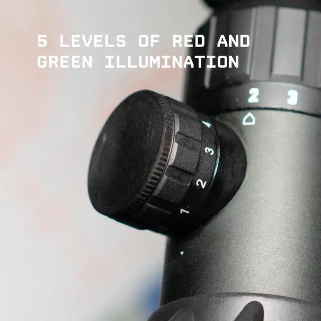 Alt view image 6 of 7 - Ladon 2-8x32 MPVO Rifle Scope with AO Adjustable Objective and Offset Scope Mount