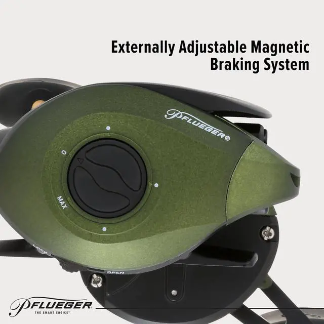 Alt view image 4 of 7 - Monarch Low Profile Baitcast Fishing Reel