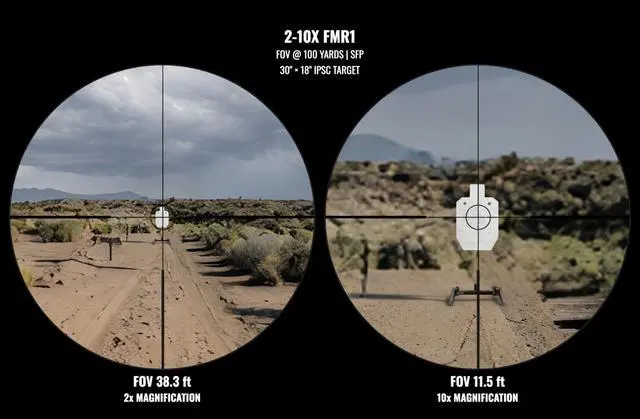 Alt view image 4 of 7 - Marauder 2-10x40 MPVO Rifle Scope with AO Adjustable Objective