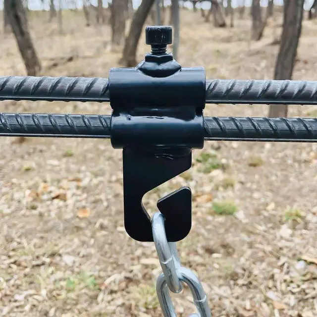 Alt view image 5 of 7 - Rebar Target Stand Mounting Kit - for AR500 Steel Shooting Targets Hanging Complete Set