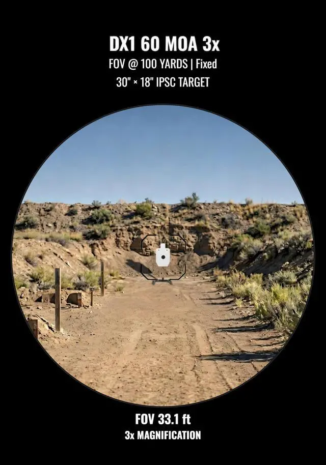 Alt view image 4 of 7 - Ruckus 3X Prism Scope with Shake Awake