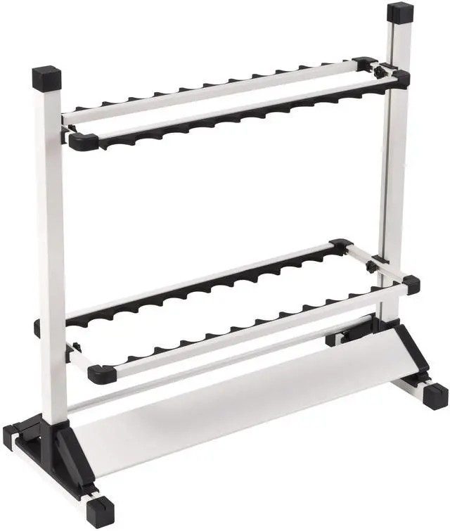 Main image of Fishing Rod Holders,Aluminium Fishing Pole Holders,Portable Fishing Rod Rack,Holds Up to 24 Rods,Fishing Pole Vertical Ground Display Rack