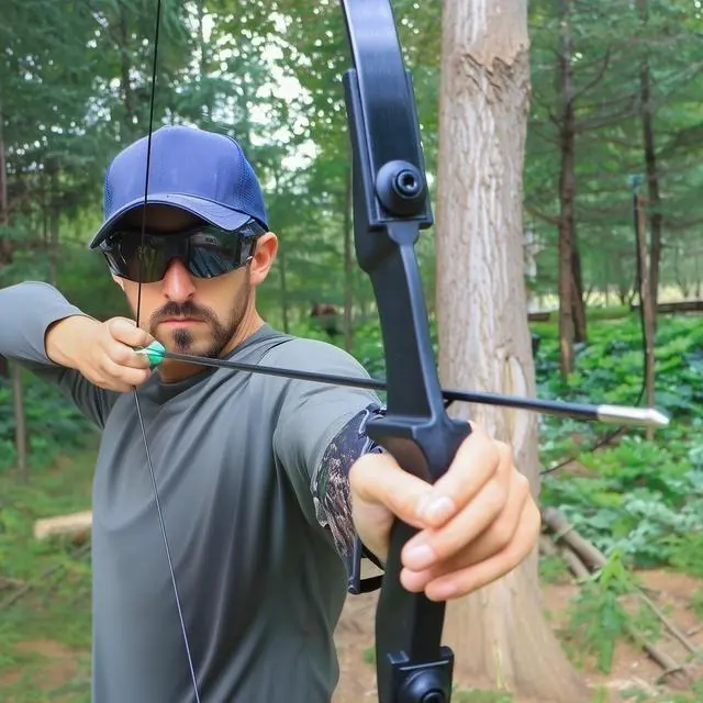 Alt view image 6 of 6 - Recurve Bow and Arrow Set for Adults - Archery Takedown recurve Bow Set for Beginners/Youth/Adults Target Practicing, Left & Right Handed, 20/30/40lbs