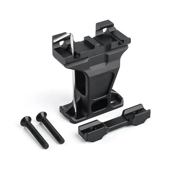 Alt view image 5 of 7 - 2.91" Centerline Red Dot Riser Mount, Tactical Picatinny Rail Riser Scope Mount for T1 T2 Optic Sight, Fit for 20mm Picatinny Rail