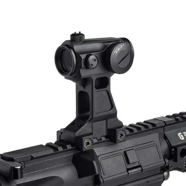 Alt view image 7 of 7 - 2.91" Centerline Red Dot Riser Mount, Tactical Picatinny Rail Riser Scope Mount for T1 T2 Optic Sight, Fit for 20mm Picatinny Rail