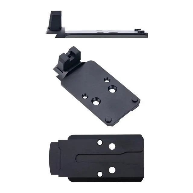 Alt view image 3 of 4 - Red Dot Optic Mounting Adapter Plate A14B for Springfield Prodigy DS 4.25 '' 1911 Compatible with Holosun 407C 507C Sight