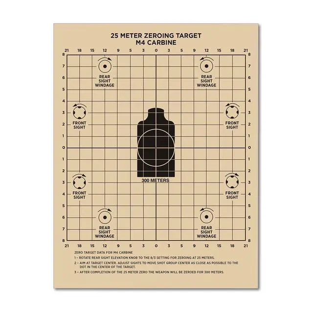 Alt view image 7 of 7 - Weatherproof Diamond Pattern MOA Precision Distance Shooting Targets, 11" x 17", 25 Sheet Pack (No. TGMOALR-D)