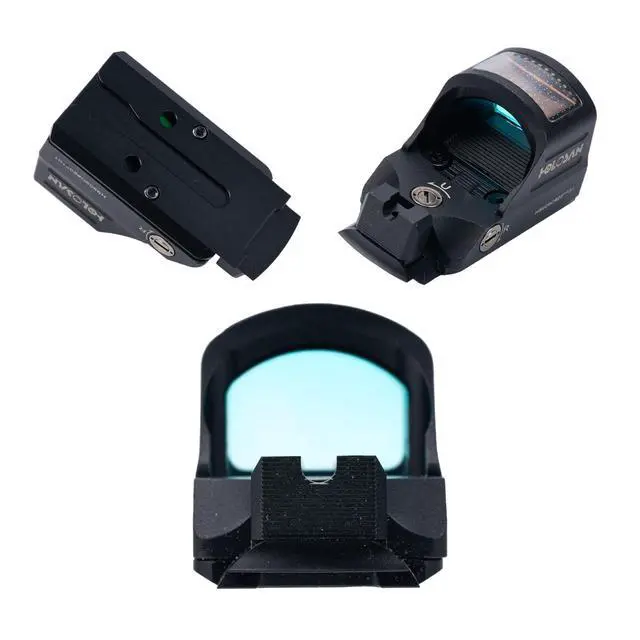 Alt view image 4 of 4 - Red Dot Optic Mounting Adapter Plate A14B for Springfield Prodigy DS 4.25 '' 1911 Compatible with Holosun 407C 507C Sight