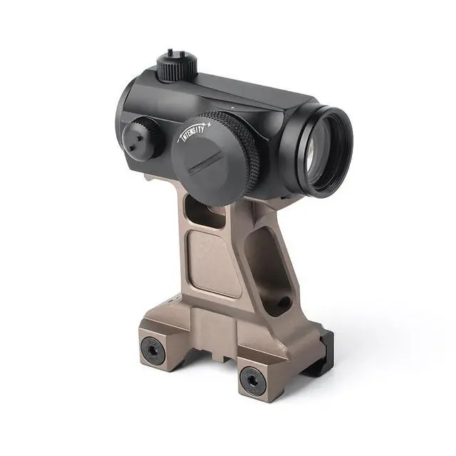 Alt view image 6 of 7 - 2.91" Centerline Red Dot Riser Mount, Tactical Picatinny Rail Riser Scope Mount for T1 T2 Optic Sight, Fit for 20mm Picatinny Rail