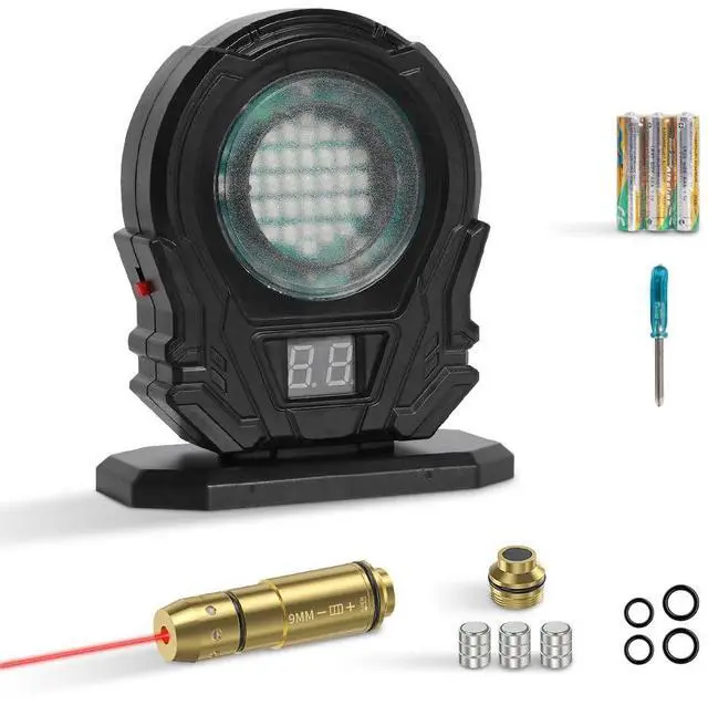 Main image of Dry Fire Training Kit Eletronic Target with Laser Cartridge for Shooting Practice Portable Reactive Counting Mark Real-time Feedback