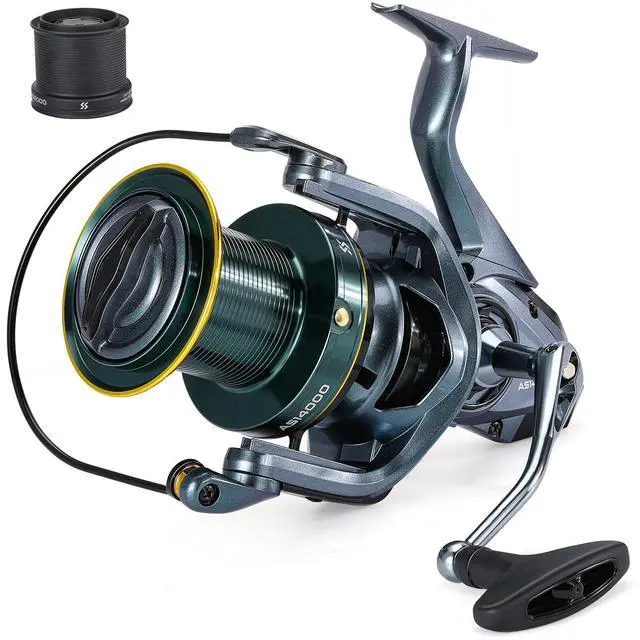 Alt view image 2 of 7 - Surf Fishing Reel Ultra Smooth Powerful Spinning Reels,8000/14000 Fishing Reel for for Saltwater Freshwater Surf Fishing
