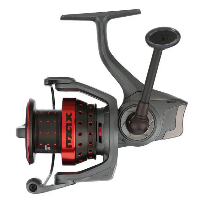 Alt view image 2 of 7 - Elite Max Spinning Reel, Right/Left Handle Position, Hybrid Front Drag for Smooth Operation, Saltwater or Freshwater Fishing Reel