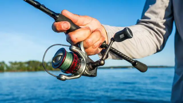 Alt view image 5 of 7 - Elite Max Spinning Reel, Right/Left Handle Position, Hybrid Front Drag for Smooth Operation, Saltwater or Freshwater Fishing Reel