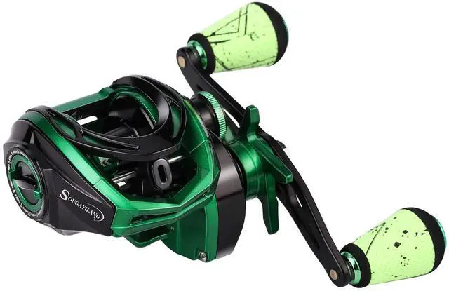 Main image of Baitcasting Reels - Colorful Fishing Reel, 8.0:1/7.3:1 Gear Ratios, 9+1 BB, Magnetic Braking System