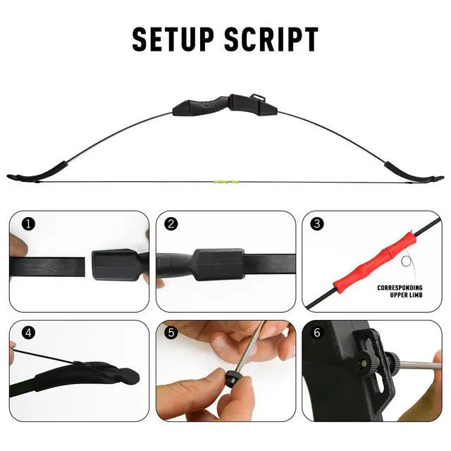 Alt view image 5 of 6 - Bow and Arrow Set for Kids, Archery Beginner Gift with 10 Arrows | with 10 Arrows, 5 Target Face, Ideal for Kids, Youths, Teens, Perfect for Left & Right Handers