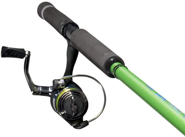 Main image of Crappie Thunder Spinning Reel and Fishing Rod Combo, 2-Piece IM6 Graphite Blank, Size 75 Reel, Right or Left-Hand Retrieve