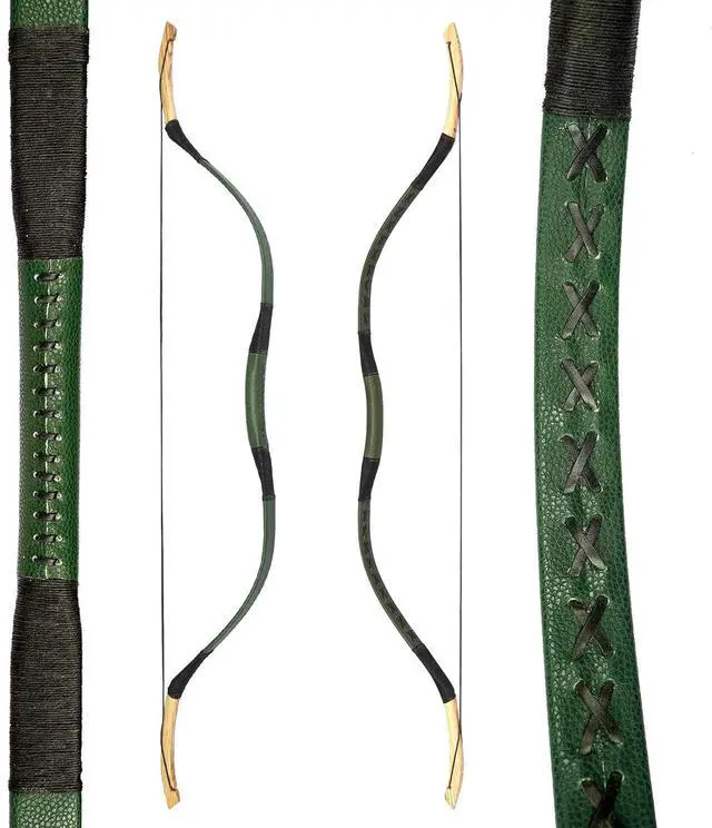 Main image of AF Archery 53" Fiberglass Recurve Bow Traditional Horse Bow 20-60lbs | Premium Fiberglass Construction | Ambidextrous Design | Smooth & Accurate Shooting | Horseback Archery | Beginner to Advanced