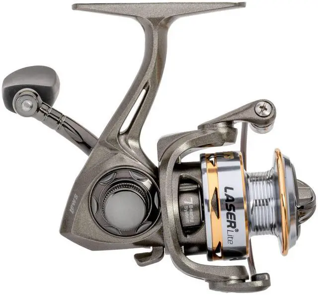 Main image of Laser Lite Spinning Fishing Reel, 6+1 Bearings, Graphite Frame and Sideplate, Speed Lube, Multi-Disc Drag