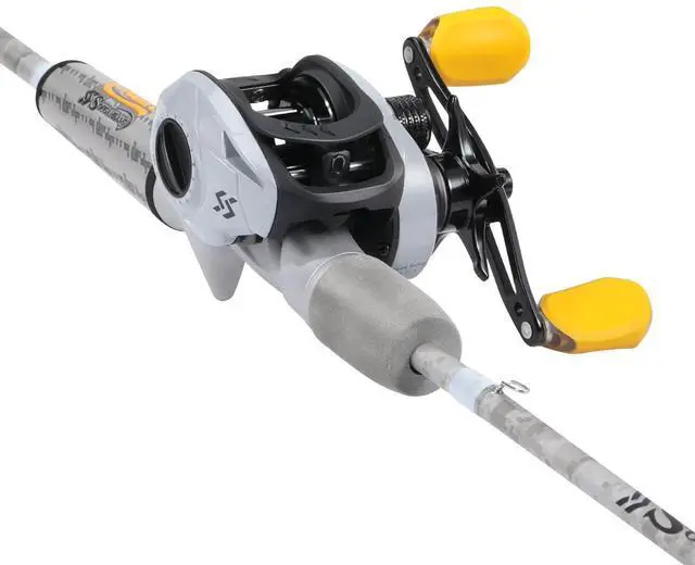 Main image of Spinning& Casting Fishing Rod Combos with Graphite 2Pc Blanks Fishing Reel for Bass Fishing