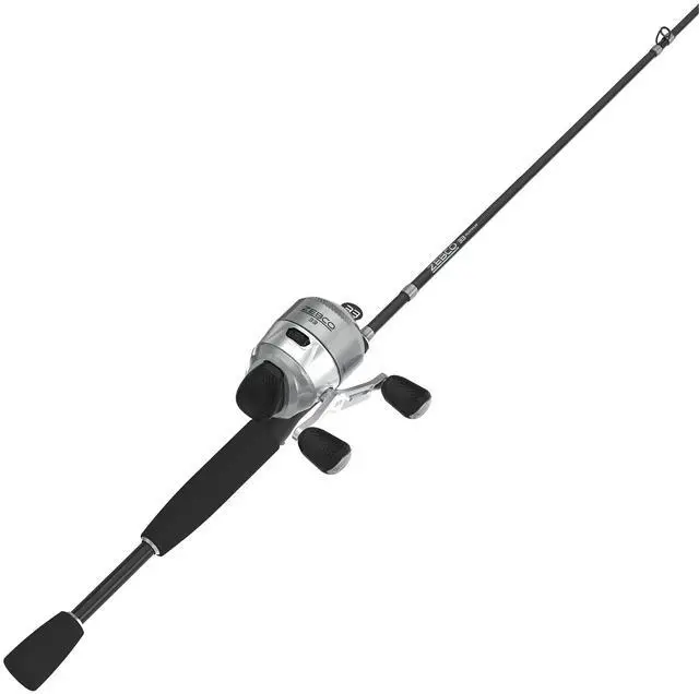 Main image of 33 Platinum Spincast Reel and Fishing Rod Combo, Anti-Reverse Clutch