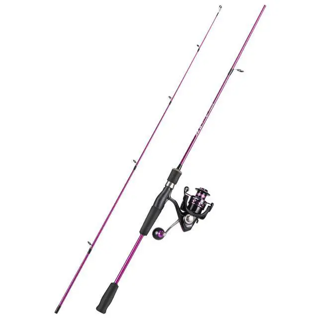 Alt view image 2 of 7 - Fishing Rod and Reel Combo, Stainless Steel Guides Fishing Pole with Spinning Reel Combo for Saltwater and Freshwater