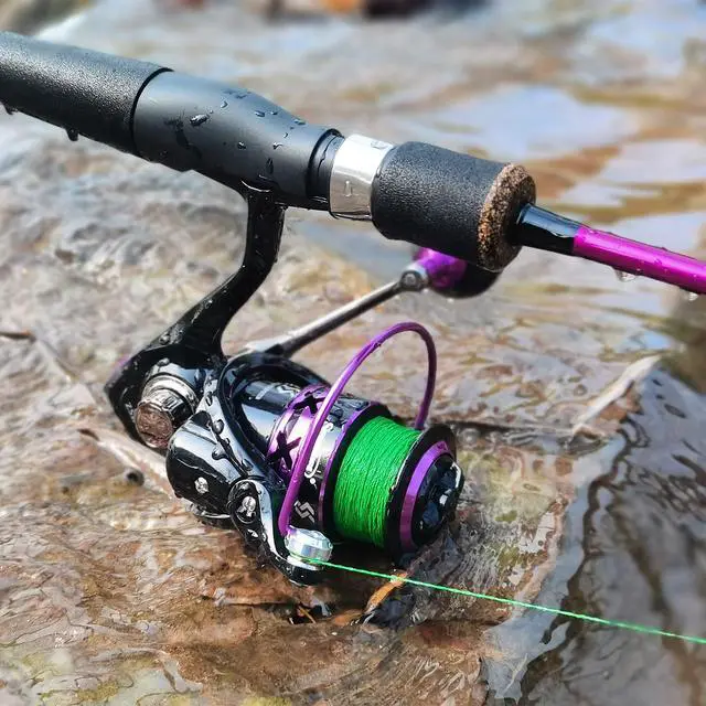 Alt view image 6 of 7 - Fishing Rod and Reel Combo, Stainless Steel Guides Fishing Pole with Spinning Reel Combo for Saltwater and Freshwater