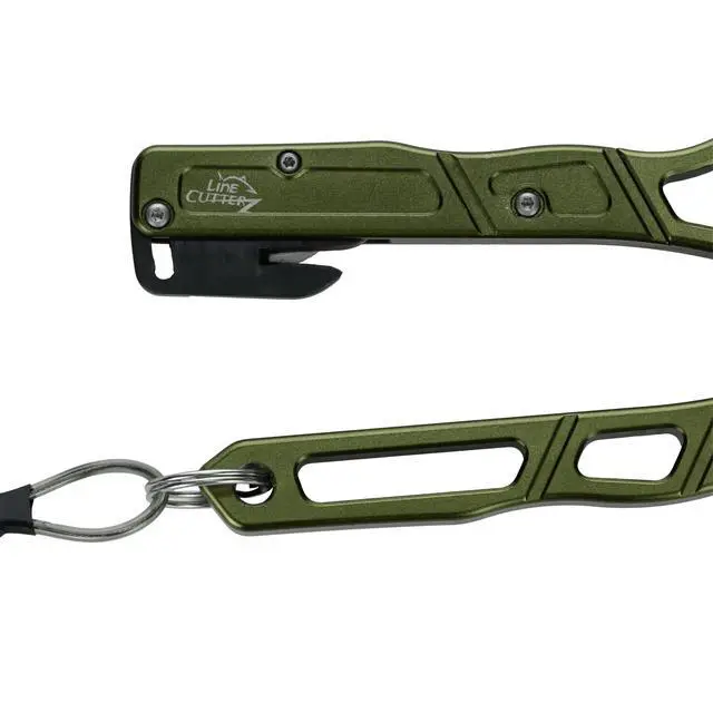 Alt view image 3 of 5 - Elite Saltwater Fishing Pliers, Patented Ceramic Braid and Line Cutter, Hook Remover, Sheath and Lanyard (Split Ring Tip)