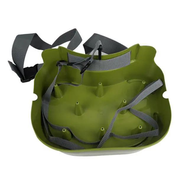 Alt view image 5 of 5 - Fly Line Basket Authentic Danish Fisker Design Fishing Stripping Basket Ergonomic Smooth Curved Super Light Tangles with Silicone Spike for Line Tray