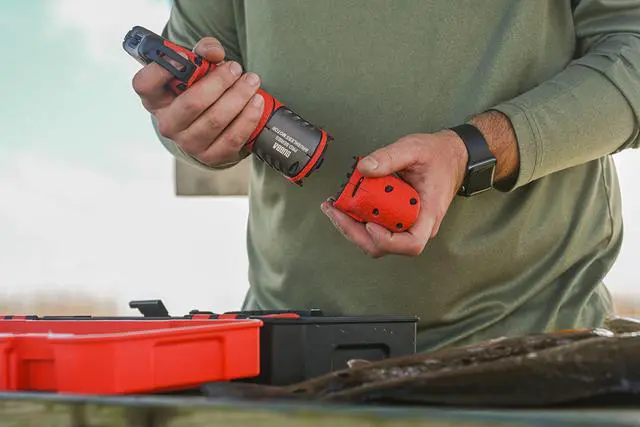 Alt view image 6 of 7 - Magnum Lithium Ion Pack - Additional or Replacement Battery for Electric Fillet Knife - 50% More Capacity