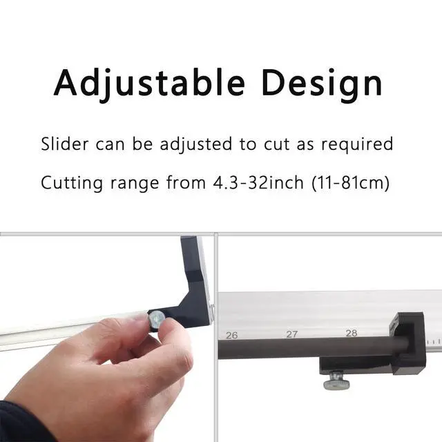 Alt view image 6 of 7 - Archery Arrow Saw Electric Carbon Arrow Cutter Mini Reciprocating Saw Adjustable Arrow Square Cutting Building Tool for Pure Mixed Carbon & Fiberglass Arrow Shaft (Black)