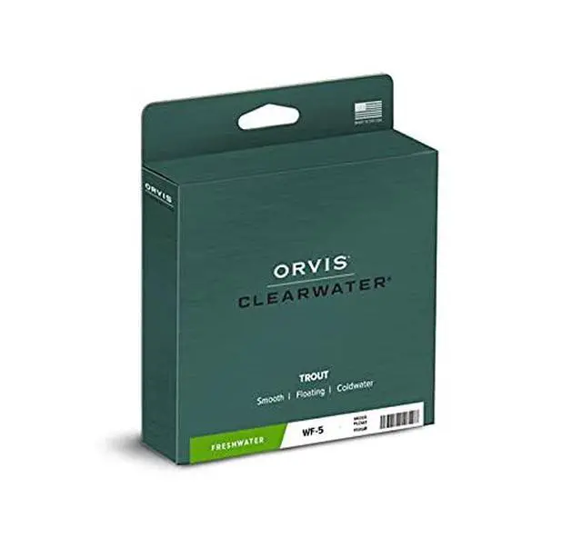 Alt view image 2 of 4 - Clearwater Fly Line for Beginner & All-Around Fly Fishing | Smooth, Durable 3-9 Wt Fly Line, Front Welded Loop, 90' Weight-Forward Taper, Cool to Moderate Water