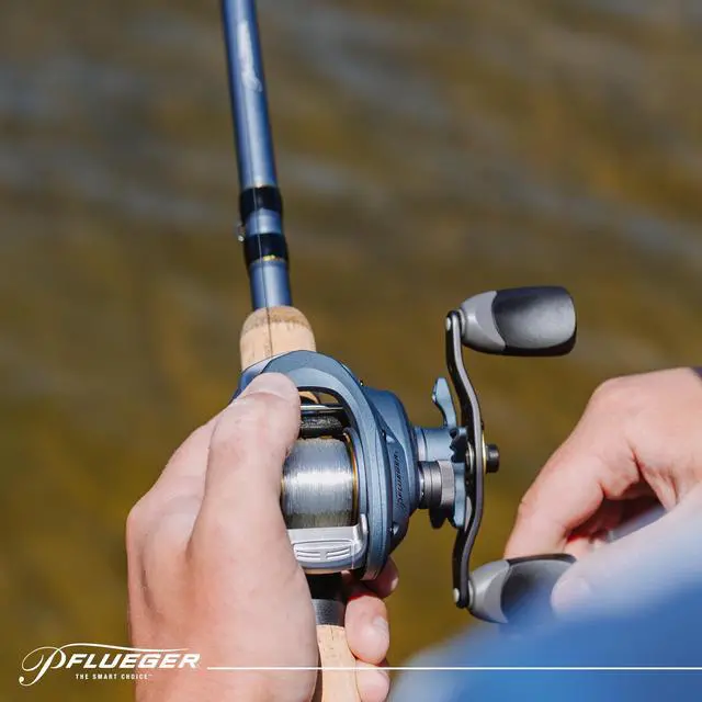 Alt view image 7 of 7 - President Baitcast Low Profile Fishing Reel