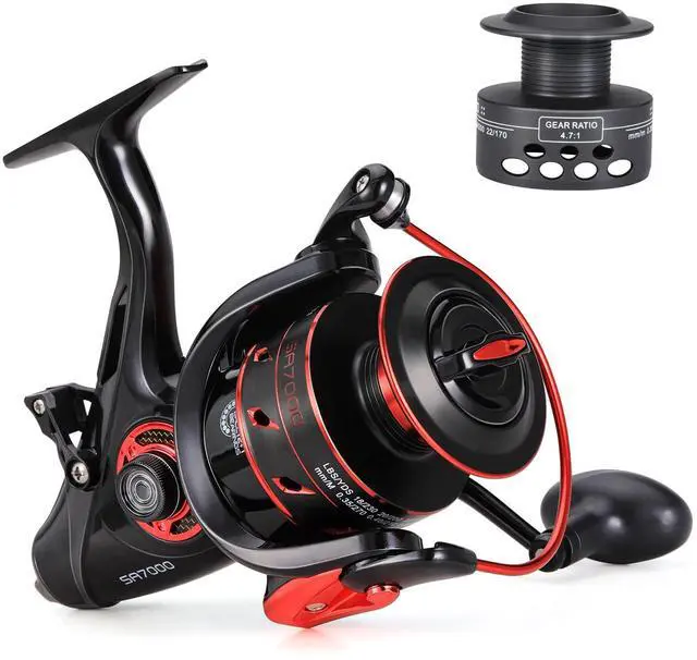Main image of Carp Spinning Reel Carbon Fiber Drag for Fishing Action Bait Feeder Standard Fishing Reel Runner for Freshwater
