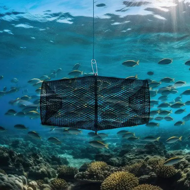 Alt view image 7 of 7 - 4 Set Minnow Trap Crawfish Trap with Closure Spring Clip and 4 Pcs Hand Ropes Fishing Trap for Crayfish Crawdad Lobster Crab Bait Metal Net Cage Crawfishing