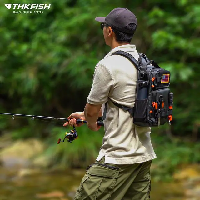 Alt view image 6 of 7 - Fishing Rod and Reel Combo with Backpack, Telescoping Fishing Pole Spinning Reel Kit with Fishing Lures, Pliers and Fish Lip Gripper for Adults