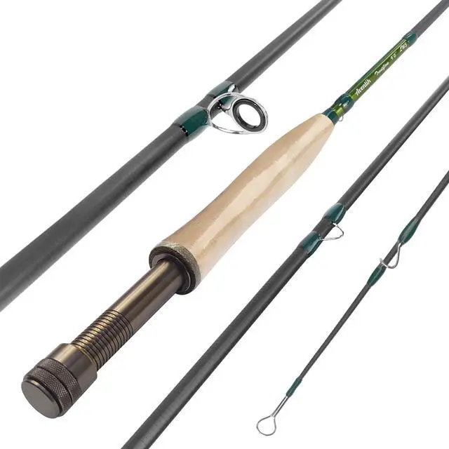 Alt view image 2 of 7 - Troutflow Fly Fishing Rod, 9FT 5wt 8wt, Japan Toray 46T Carbon Fiber Fast Action 4-Piece Fly Rod with Travel Tube, Portable Performance Rod for Trout Bass